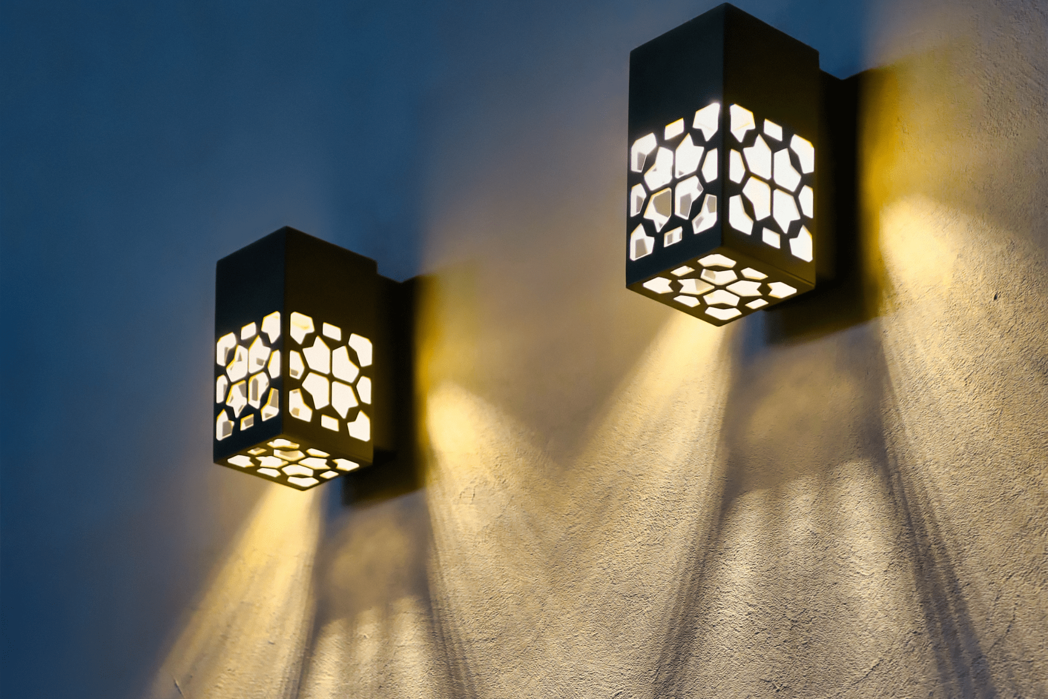 Outdoor wall lights