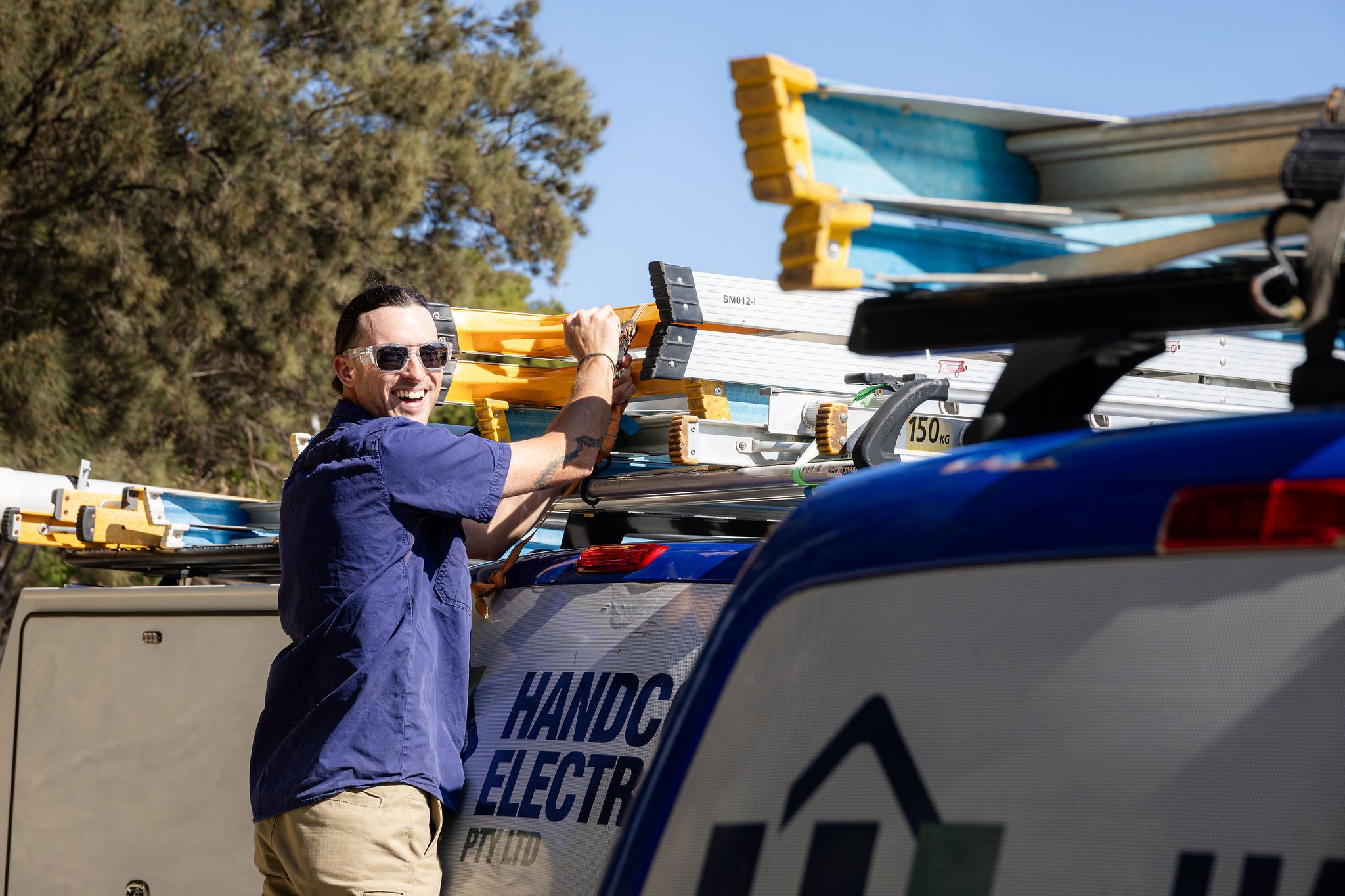 Outdoor electrical services by our domestic electricians